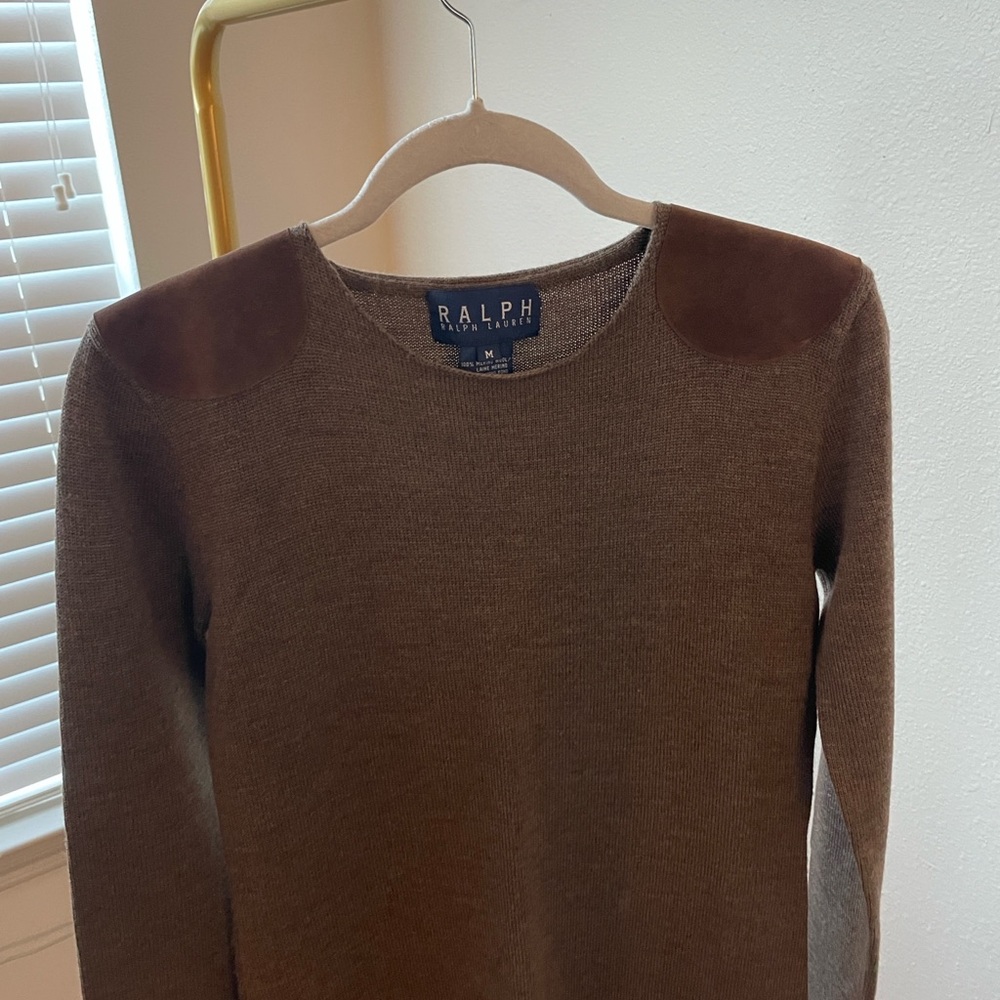 Ralph Lauren Merino Wool Sweater in Brown